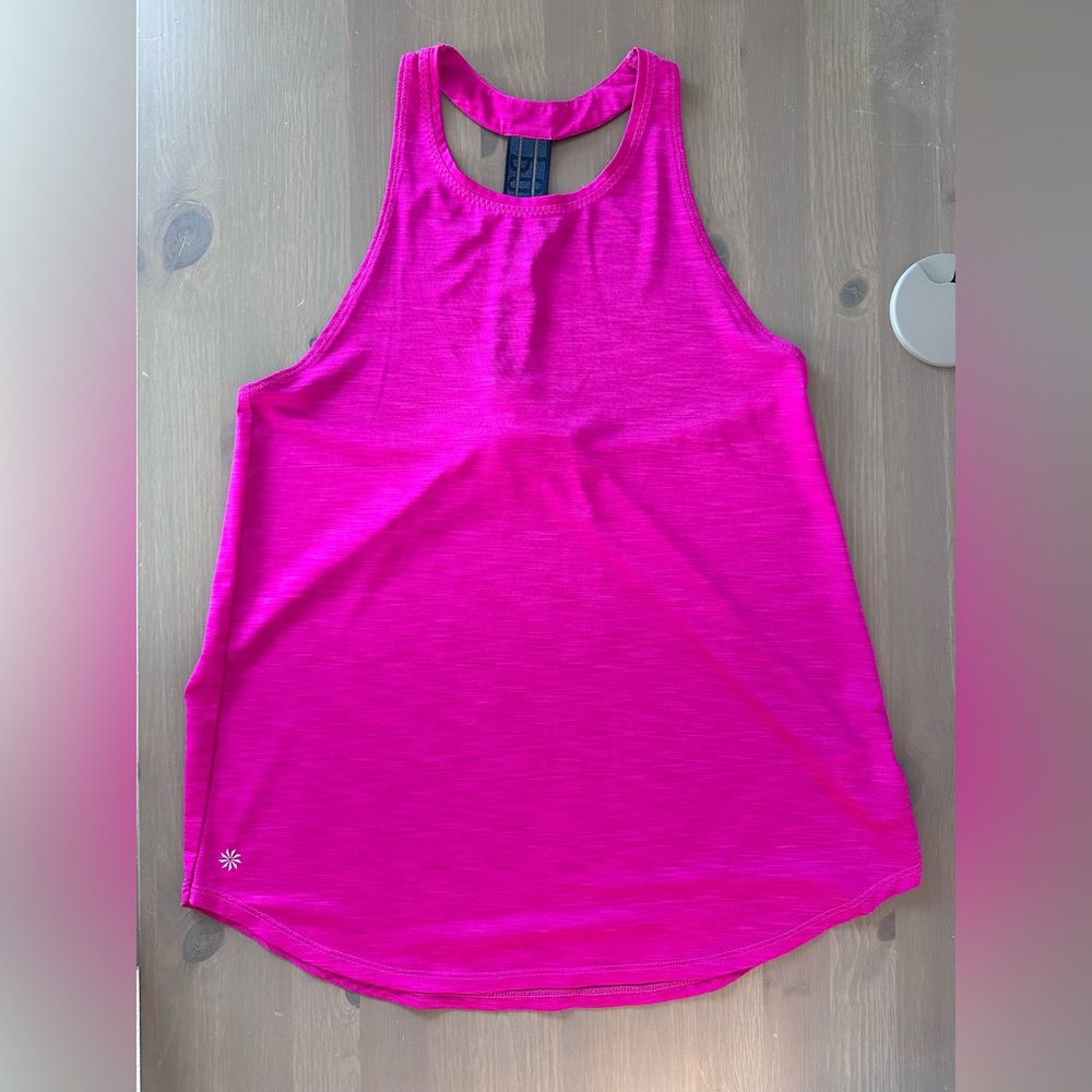 Athleta Incline Tank in Electric Fuchsia